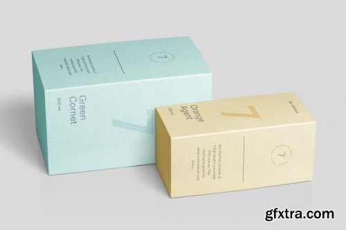 CreativeMarket - Box Mockup vol.4 4138404