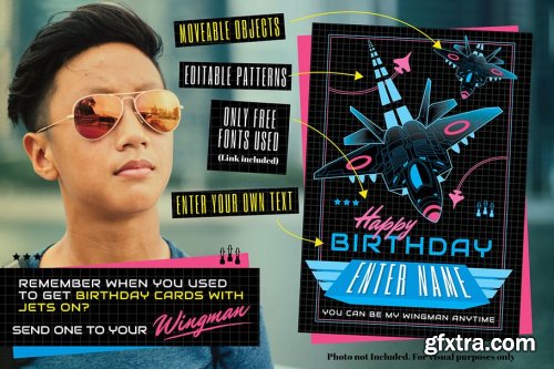 CreativeMarket - Retro Cool 1980s Poster Templates