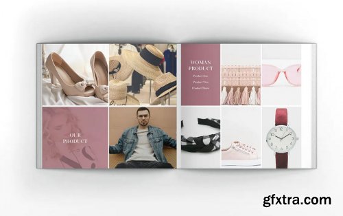 Fashion Square Brochure Template