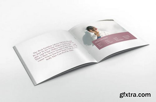 Fashion Square Brochure Template