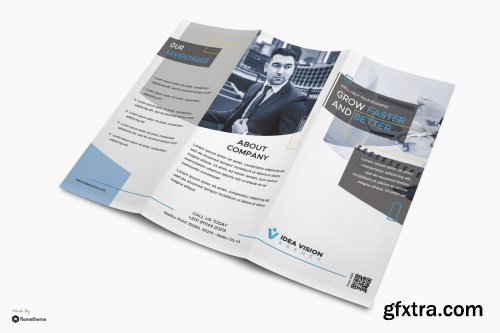 Vision - Corporate Business Trifold Brochure RY