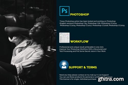 CreativeMarket - Darken Photoshop Actions 4308915