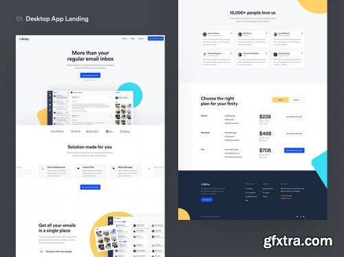 Landing UI Kit 01