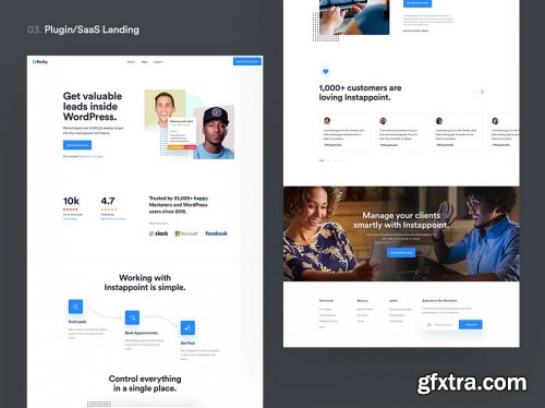 Landing UI Kit 01