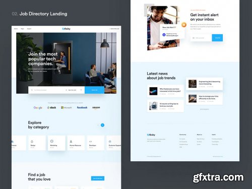 Landing UI Kit 01