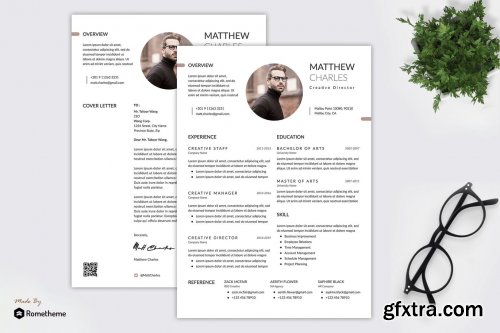 Matthew - Clean Minimalist Resume RY