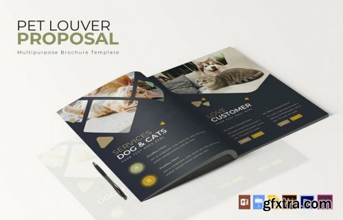 Pets Louver | Brochure Template