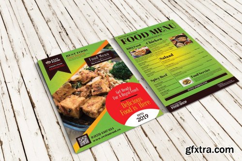 CreativeMarket - Restaurant Menu 3297289