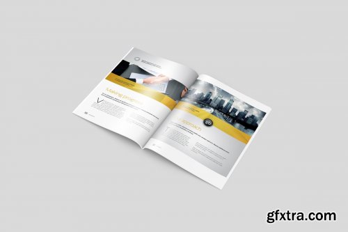 US Letter Magazine / Brochure Mockup