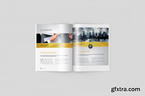 US Letter Magazine / Brochure Mockup