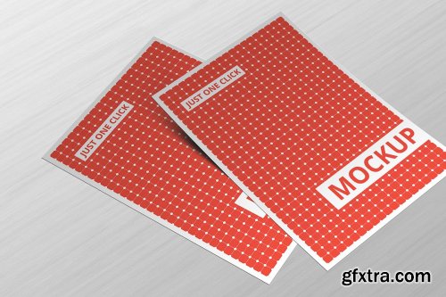 CreativeMarket - Flyer Mockup 4107088