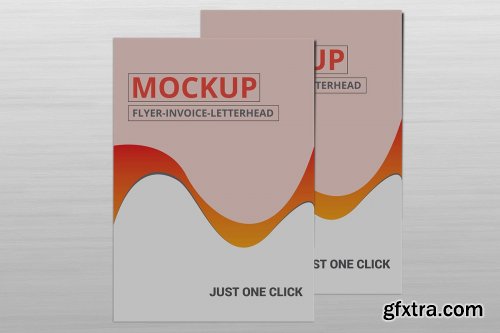 CreativeMarket - Flyer Mockup 4107088