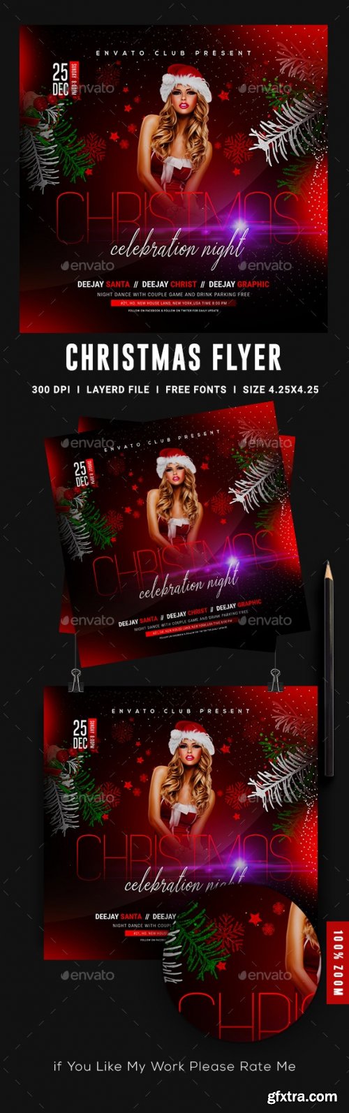 GraphicRiver - Christmas Flyer 25069967