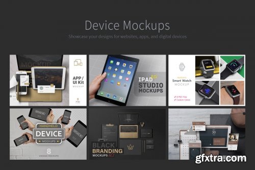 CreativeMarket - All Mockups Bundle 4342411