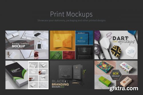 CreativeMarket - All Mockups Bundle 4342411