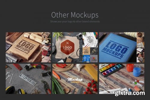 CreativeMarket - All Mockups Bundle 4342411