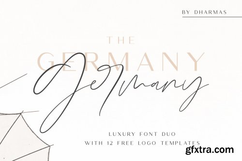 CreativeMarket - Germany - Luxury Font Duo 3491463