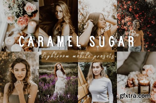 CreativeMarket - Rich CARAMEL SUGAR Mobile Presets 4288231