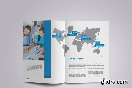 CreativeMarket - Corporate Business Brochure 4339731