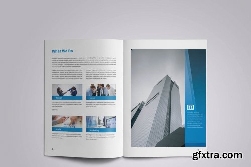 CreativeMarket - Corporate Business Brochure 4339731