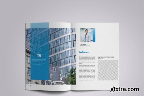 CreativeMarket - Corporate Business Brochure 4339731