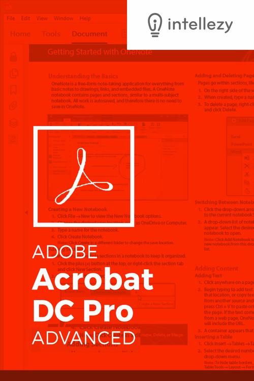 Oreilly - Adobe Acrobat DC Pro Advanced - 03702ACRO2INTELLEZY