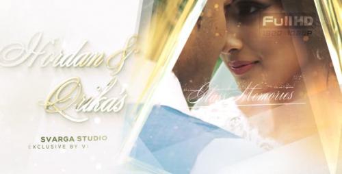 Videohive - Glass Wedding Memories