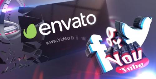 Videohive - 3D Social Media Action