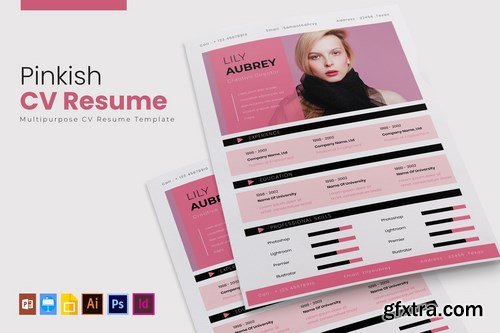 Pinkish CV & Resume