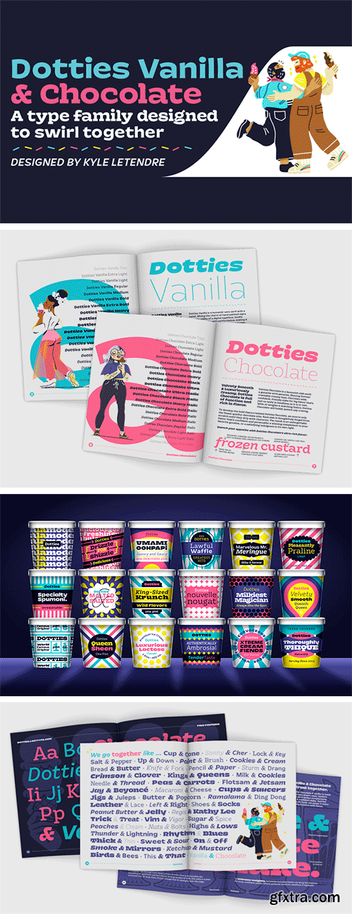 Dotties Font Family