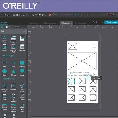 Oreilly - Prototyping with Justinmind Prototyper - 9781491982037