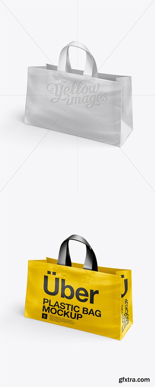 Download Plastic Shopping Bag PSD Mockup - Half Side View 10745 ...