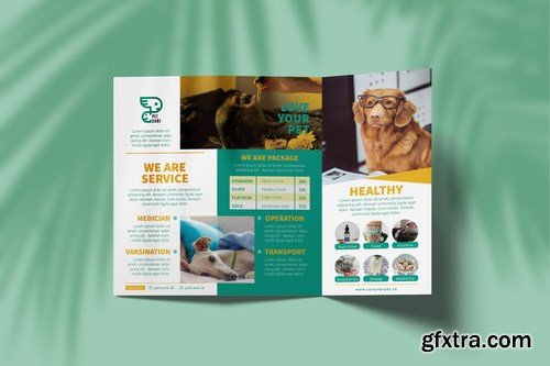 Pet Care Trifold Brochure