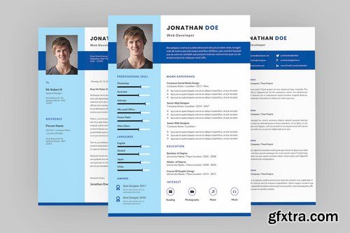 Jonathan Web Resume Designer