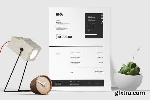 Minimal Invoice Template 48