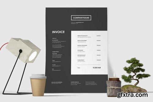 Minimal Invoice Template 49