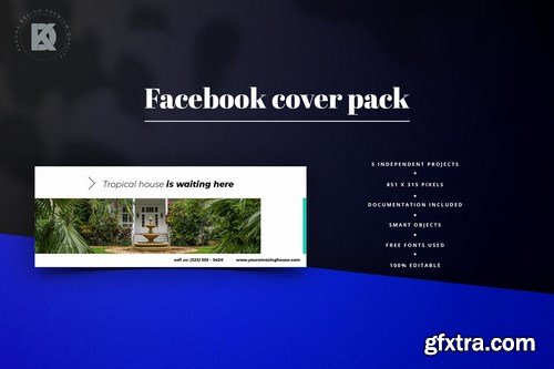 Real Estate Facebook Cover Pack