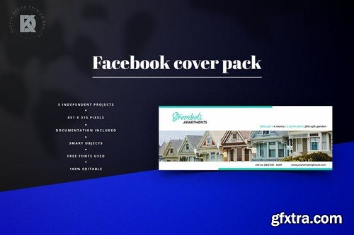 Real Estate Facebook Cover Pack