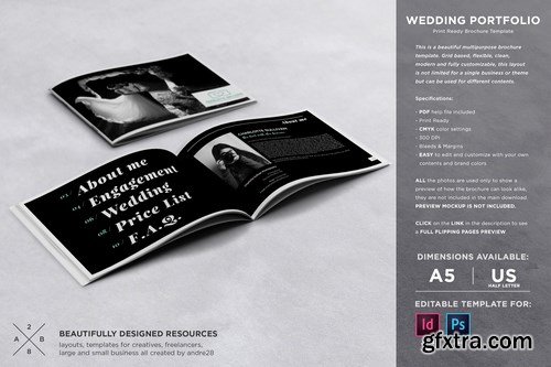 Wedding Photography Portfolio Template