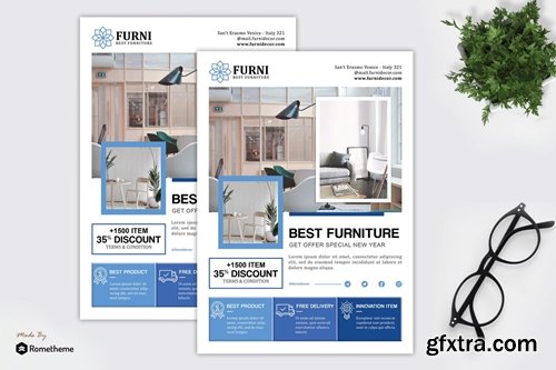 Furni - Furniture and Decoration Flyer HR