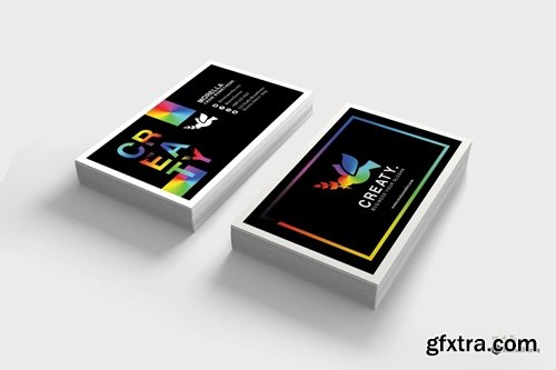 Creaty - Creative Event Business Card HR