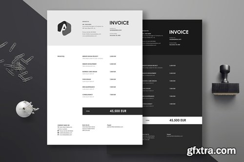 Minimal Invoice Template 43