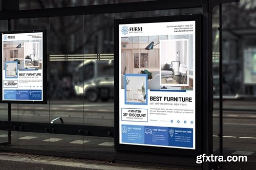 Furni - Furniture and Decoration Poster HR