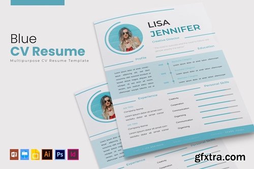 Blue | CV & Resume