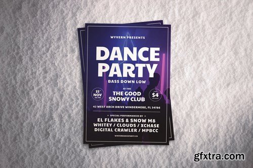 Retro Dance Flyer