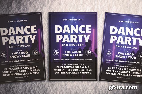 Retro Dance Flyer