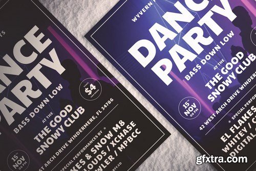 Retro Dance Flyer