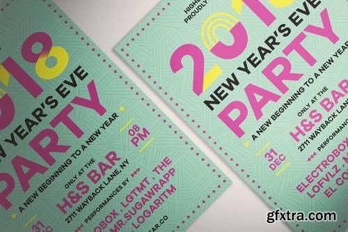 New Year\'s Eve Flyer 2