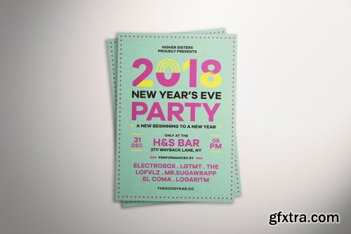 New Year\'s Eve Flyer 2