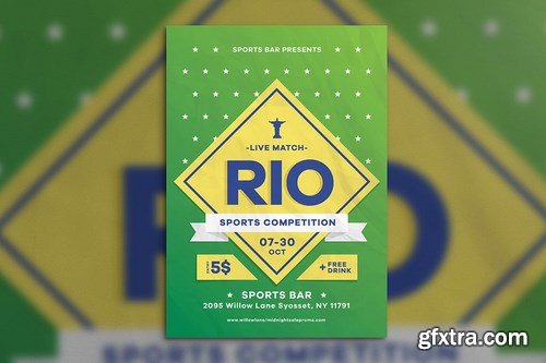 Sports Competition Flyer